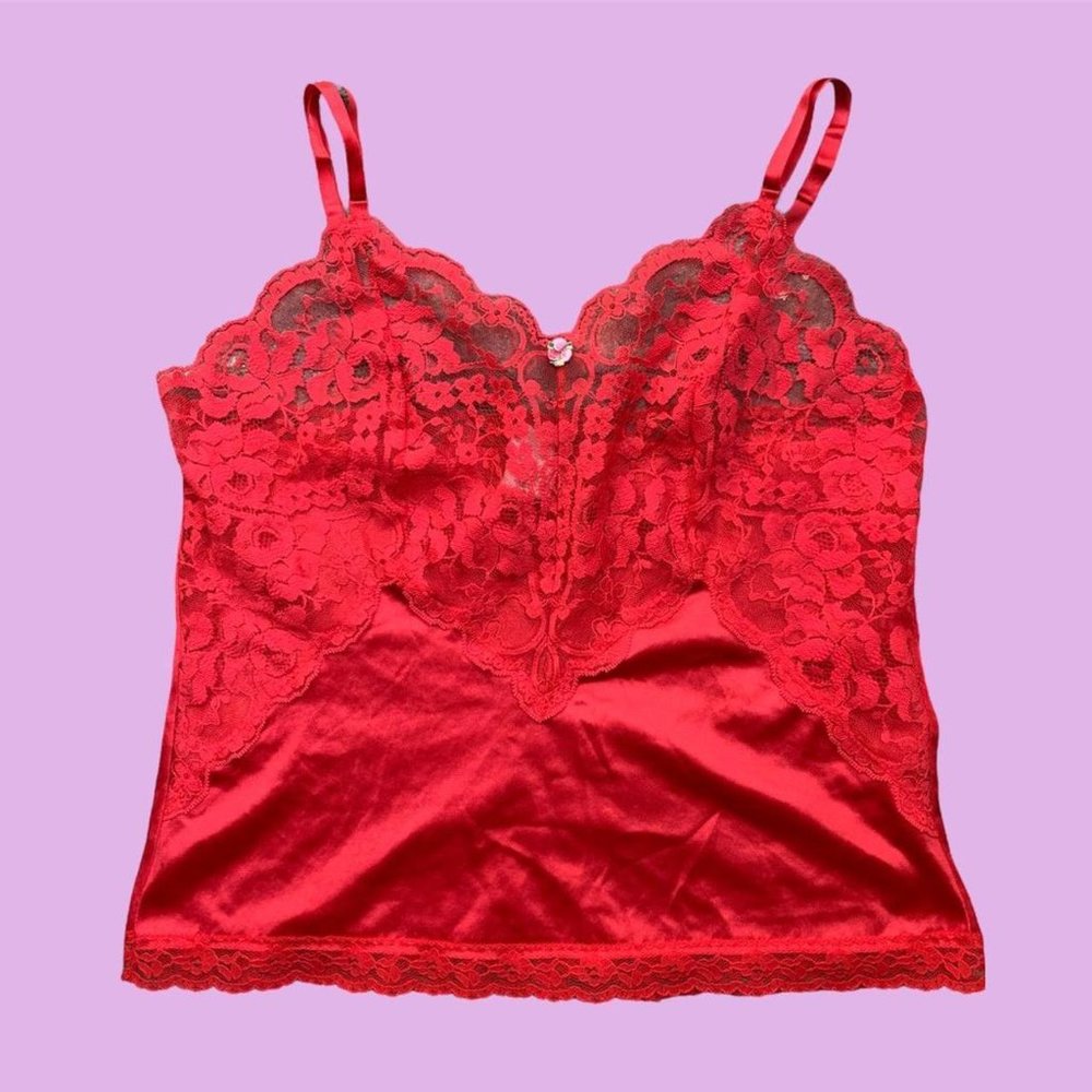 RETRO‎ ROMANTIC VAMPY LACE CAMI